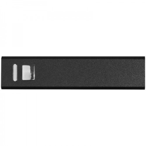 Power bank metalowy 2200 mAh PORT HOPE Czarny 302903 (2)