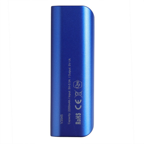 Power bank 2200 mAh Niebieski V3545-11 (3)