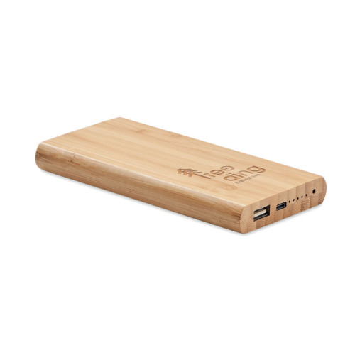 Bambusowy power bank 6000 mAh Drewna MO6815-40 (3)