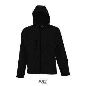 REPLAY męski softshell 340 Czarny / Czarny opal