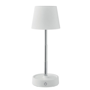 Lampa stołowa ładowana USB Bialy