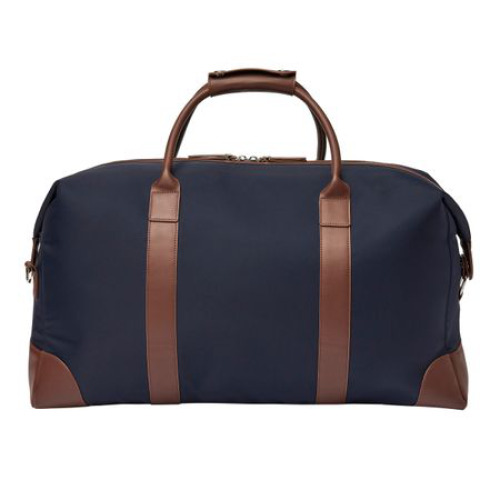 Torba podróżna Button Navy &amp; Brown Granatowy FTB426N (8)