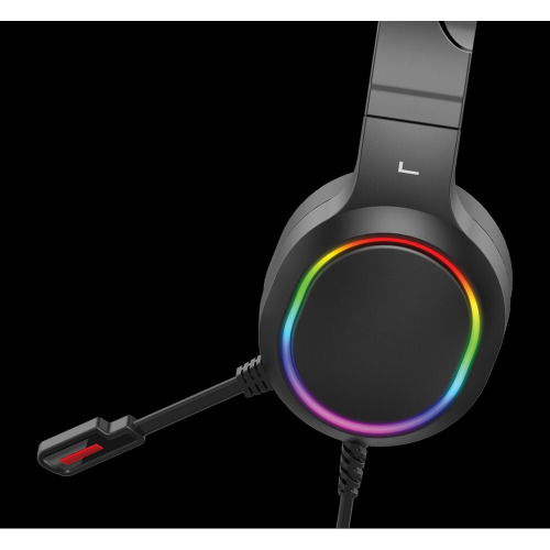 Gamingowe słuchawki nauszne RGB Gaming Hero Black P329.271 (6)