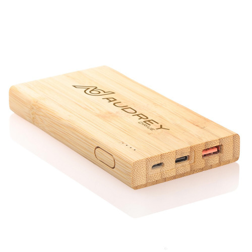 Bambusowy power bank 8000 mAh B'RIGHT | Caroline Drewno V0348-17 (17)