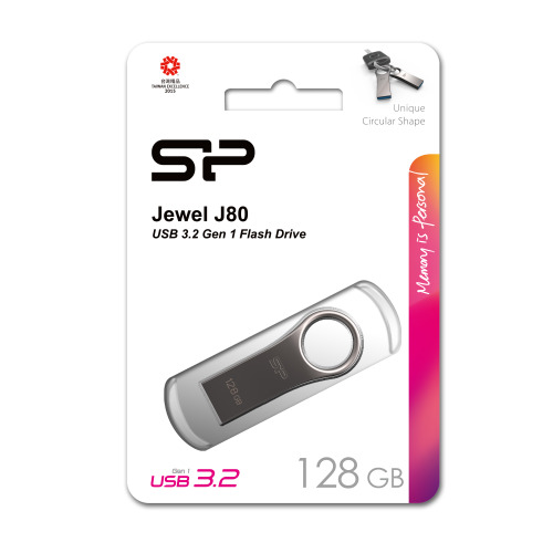 Pendrive 3,0 Silicon Power Jewel J80 128GB Szary EG800007 128GB (3)