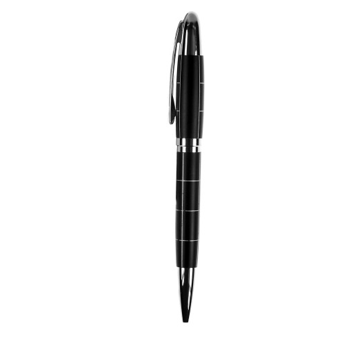 Zestaw piśmienniczy, długopis i pióro kulkowe czarny V1420-03 (3)
