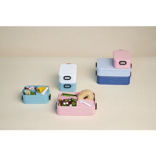 Lunchbox Take a Break Bento duży Nordic Pink 107635676700 Różowy MPL107635676700 (4)