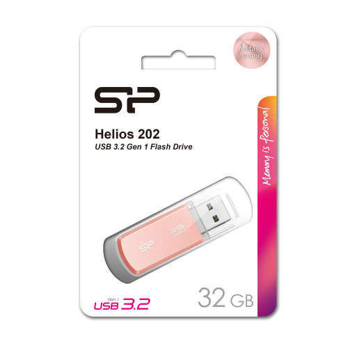 Pendrive Silicon Power HELIOS 202, 3.2 Gen 1, 256GB Różowy EG833811 32GB (1)