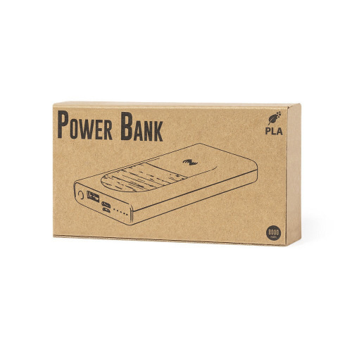 Bezprzewodowy power bank 8000 mAh, ładowarka bezprzewodowa 15W Biały V8324-02 (4)