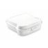 Pudełko śniadaniowe "kanapka" 450 ml biały V9525-02 (3) thumbnail
