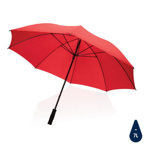 Parasol sztormowy 30" Impact AWARE™ rPET Czerwony P850.694 