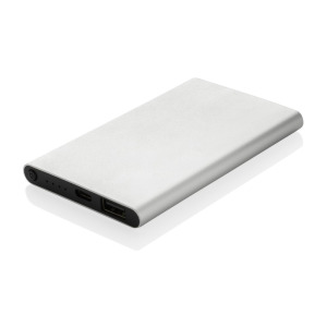 Power bank 4000 mAh z aluminium z recyklingu