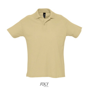 SUMMER II Męskie POLO 170g Sand