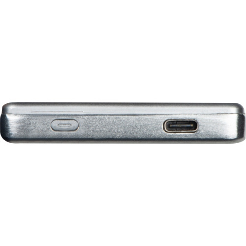 Power bank 5 000 mAh z ładowarką indukcyjną Magsafe DONETSK szary 395807 (6)