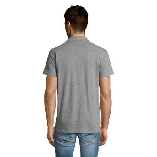 SUMMER II Męskie POLO 170g Grey melange S11342-GY-XXL (1)