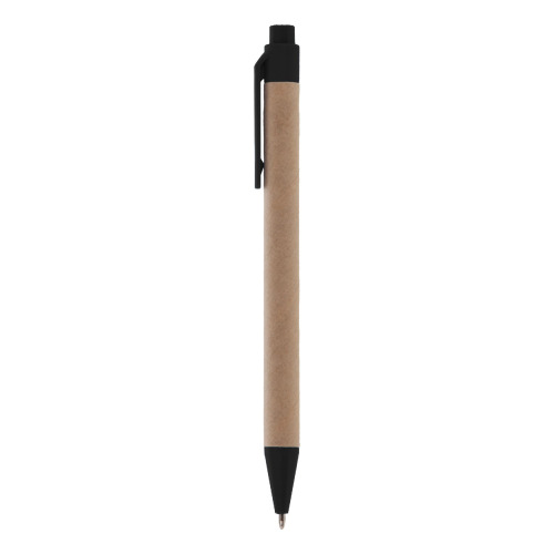 Notatnik ok. A6 z długopisem | Chapman czarny V2335-03 (4)