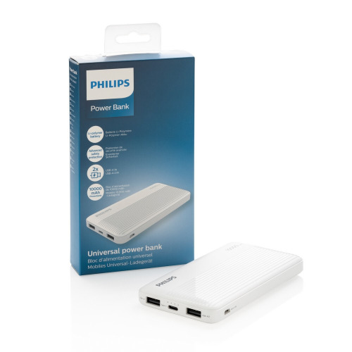 Power bank 10000 mAh Philips Biały P322.303 (7)