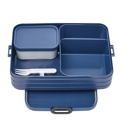 Lunchbox Take a Break Bento duży Nordic Denim 107635616800 Granatowy MPL107635616800 