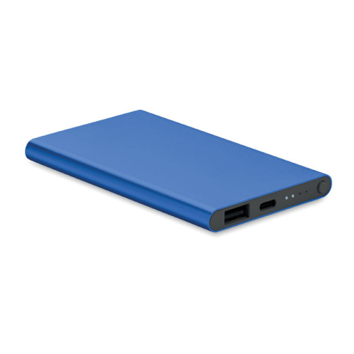 Power Bank 4000 mAh typ C Niebieski MO6825-37 