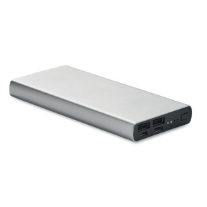 Power bank 10000 mAh Srebrny mat