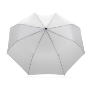 Mały parasol automatyczny 21" Impact AWARE™ rPET Biały