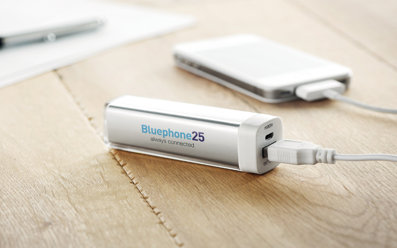 powerbank z logo